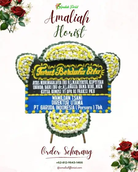 Papan Bunga Duka Doroampel